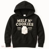 Stay At Home Milf N Cookies  Kids Hoodie thumb 0