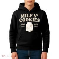 Stay At Home Milf N Cookies  Kids Hoodie thumb 4