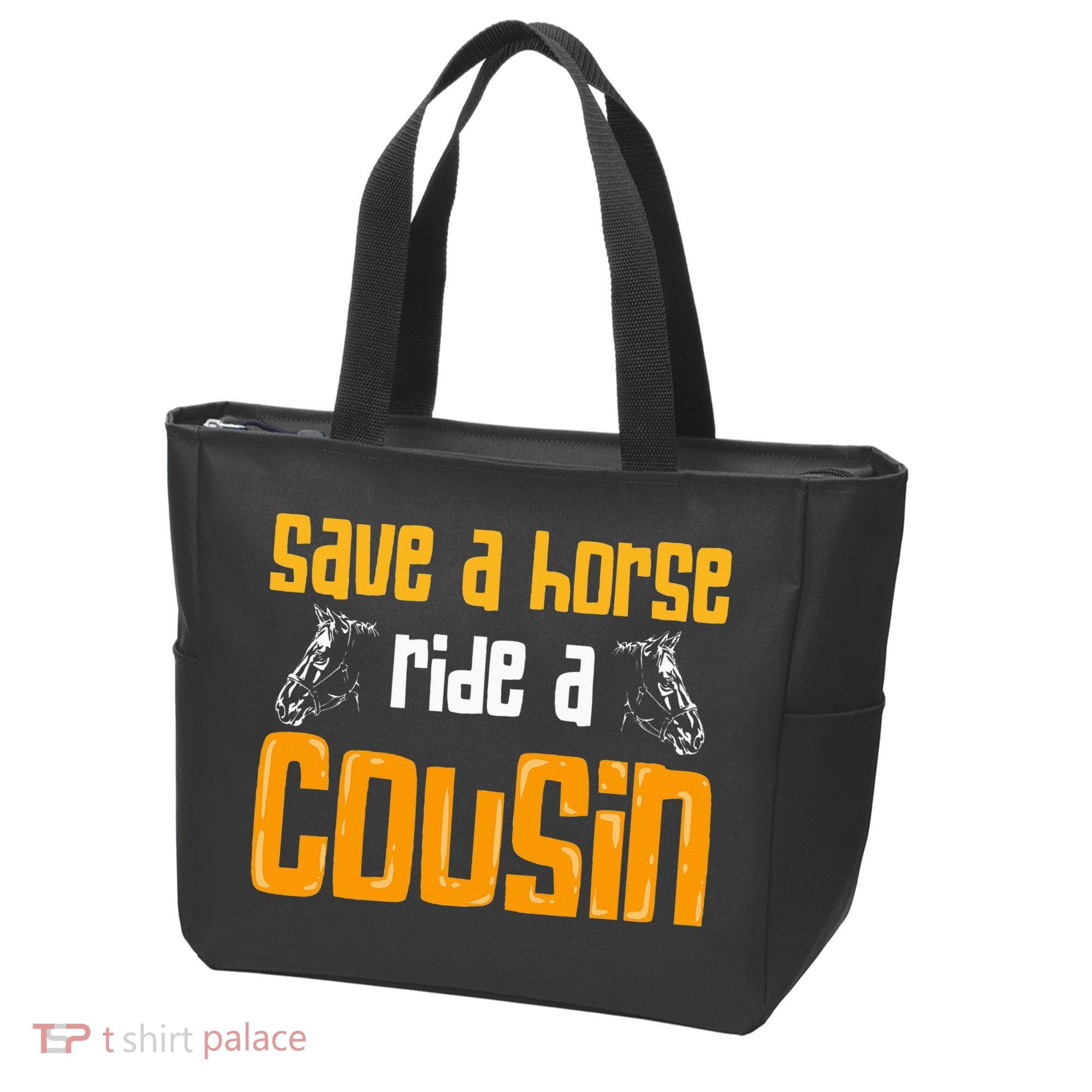 Save A Horse Ride A Cousin Relatives Cousin Tote Bag
