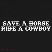 Save A Horse Ride A Cowboy Bucket Hat thumb 4