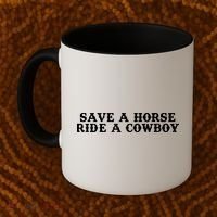 Save A Horse Ride A Cowboy Coffee Mug thumb 2