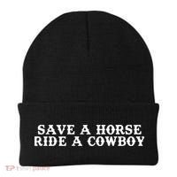 Save A Horse Ride A Cowboy Beanie thumb 0