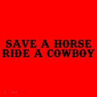 Save A Horse Ride A Cowboy Santa Hat thumb 1