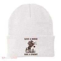 Save A Horse Ride A Cowboy Beanie thumb 0