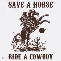 Save A Horse Ride A Cowboy Women's Hoodie thumb 2