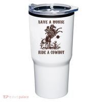 Save A Horse Ride A Cowboy Tumbler thumb 0