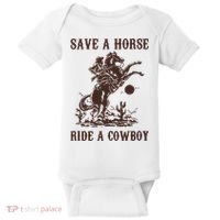 Save A Horse Ride A Cowboy Baby Bodysuit thumb 0