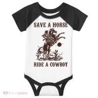 Save A Horse Ride A Cowboy Infant Baby Jersey Bodysuit thumb 0