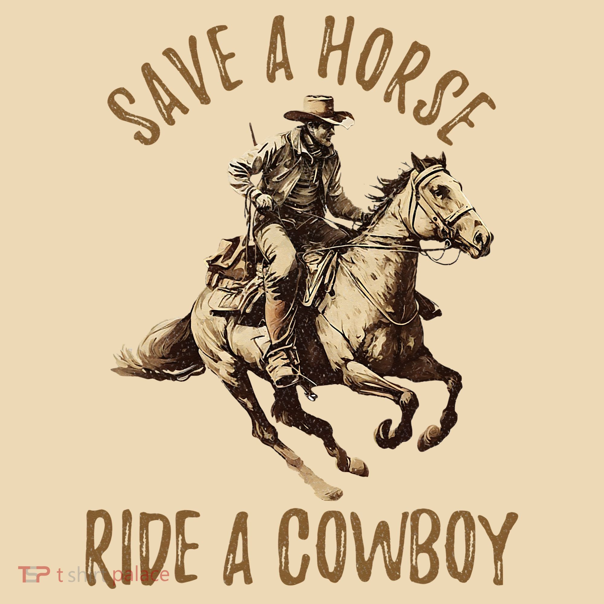Save A Horse Ride A Cow Horseback Riding Tote Bag