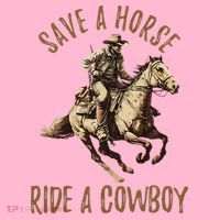 Save A Horse Ride A Cow Horseback Riding Coaster thumb 2