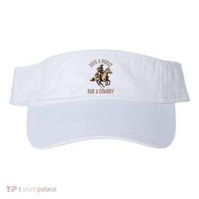 Save A Horse Ride A Cow Horseback Riding Visor