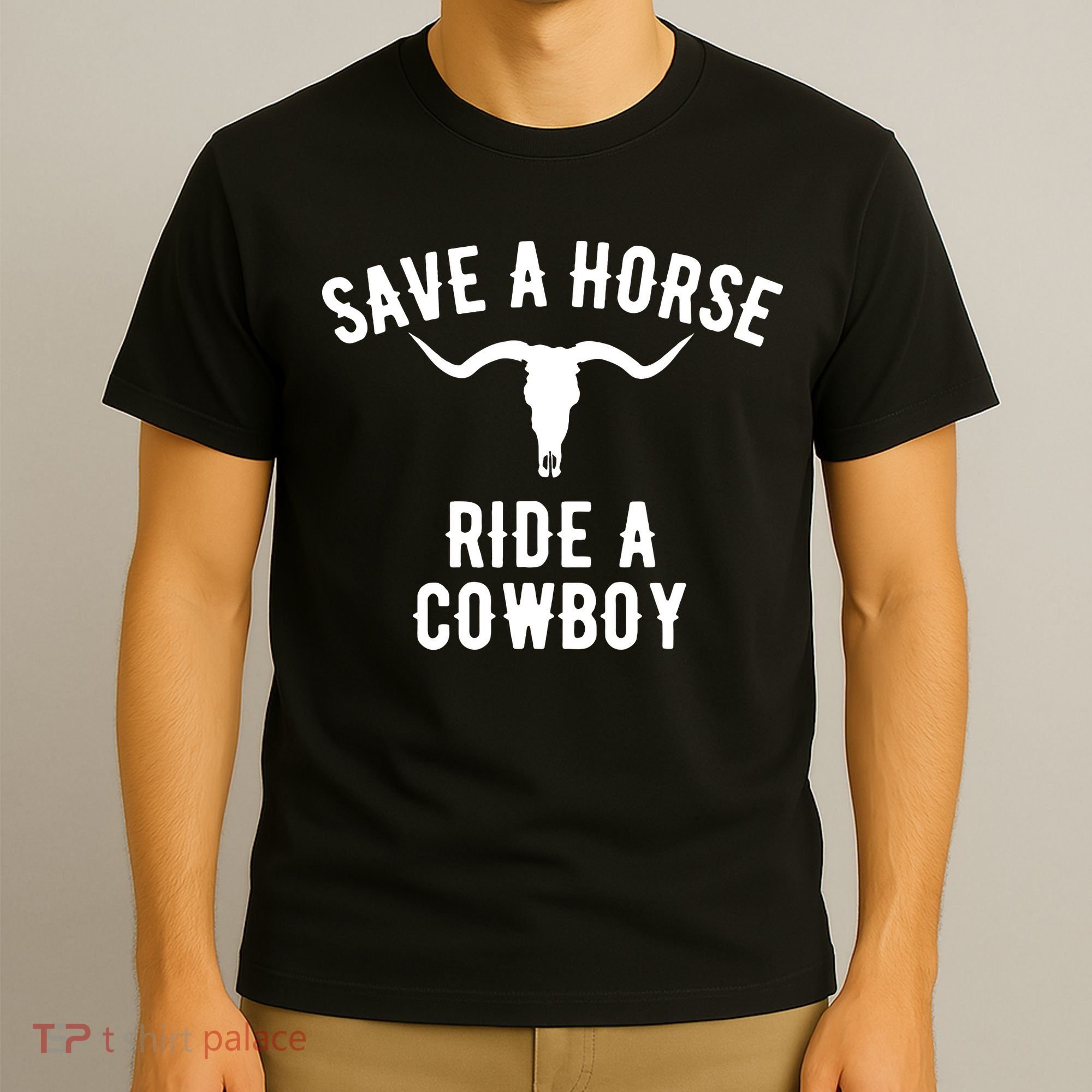 Save a Horse Ride a Cow funny horse racing T-Shirt
