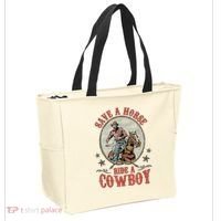 Save A Horse Ride A Cowboy Tote Bag thumb 2
