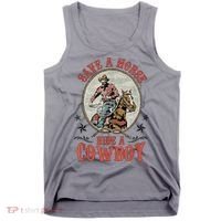 Save A Horse Ride A Cowboy Tank Top thumb 0