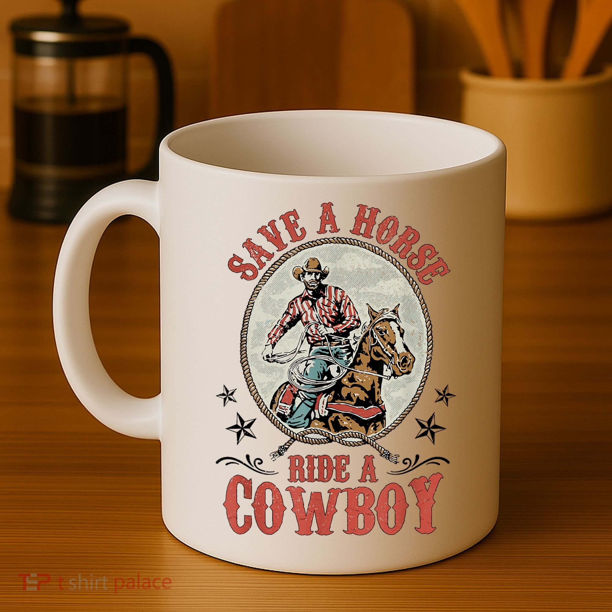 Save A Horse Ride A Cowboy Coffee Mug