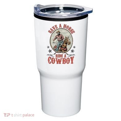Save A Horse Ride A Cowboy Tumbler