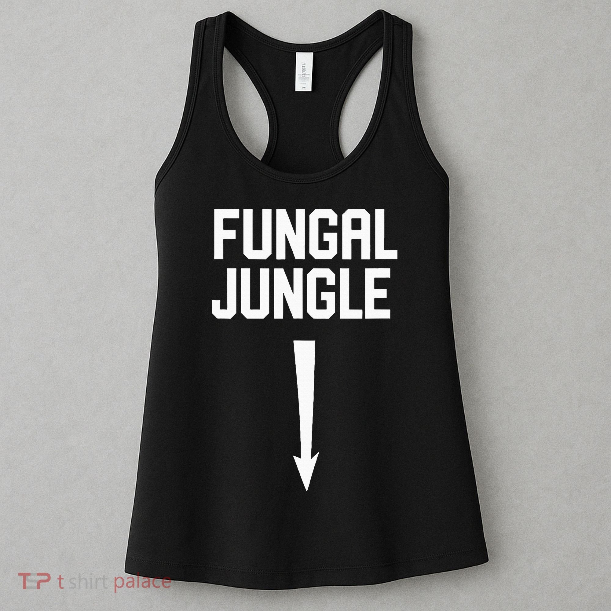 Sexual Adult Humor Fungal Jungle Offensive Gag Gift Women's Tank Top