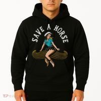 Save A Horse Ride A Mustache Free Moustache Rides Hoodie thumb 2
