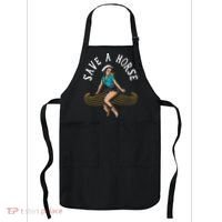 Save A Horse Ride A Mustache Free Moustache Rides Apron thumb 0
