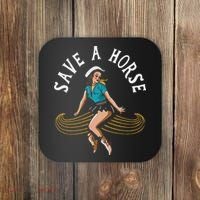 Save A Horse Ride A Mustache Free Moustache Rides Coaster thumb 0