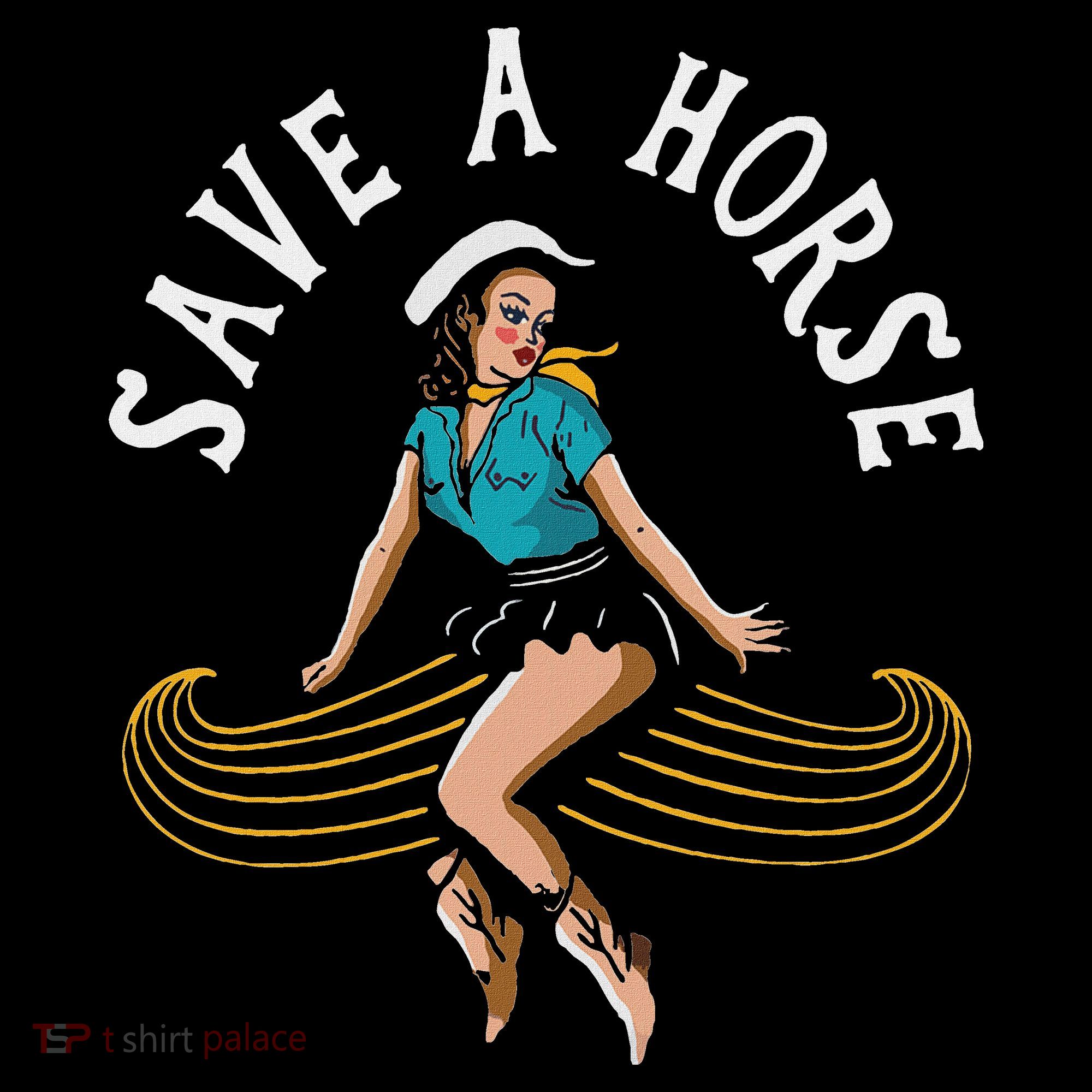 Save A Horse Ride A Mustache Free Moustache Rides Women's Hoodie
