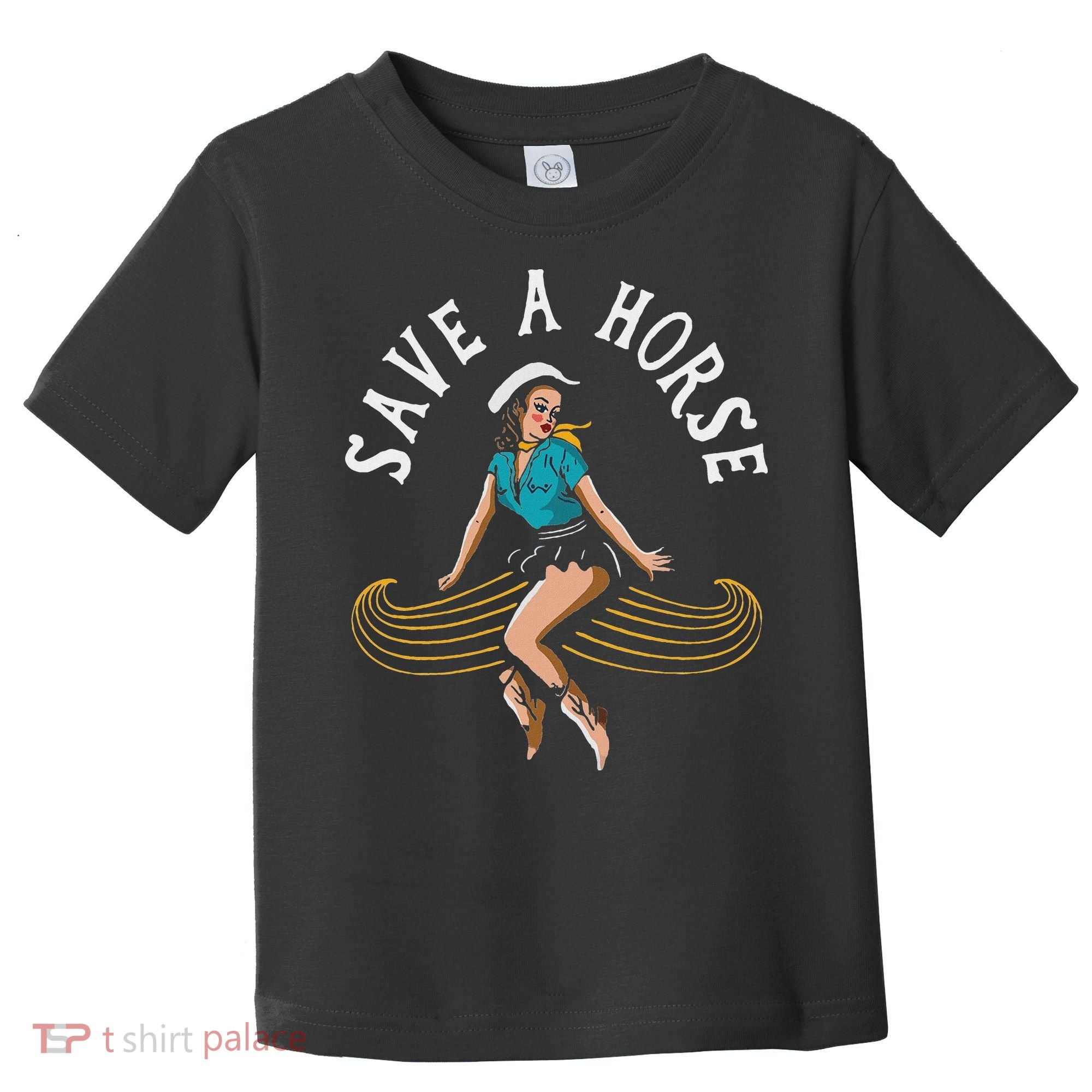 Save A Horse Ride A Mustache Free Moustache Rides Toddler T-Shirt