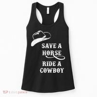 Save A Horse, Ride A Cowboy! Women's Tank Top thumb 0