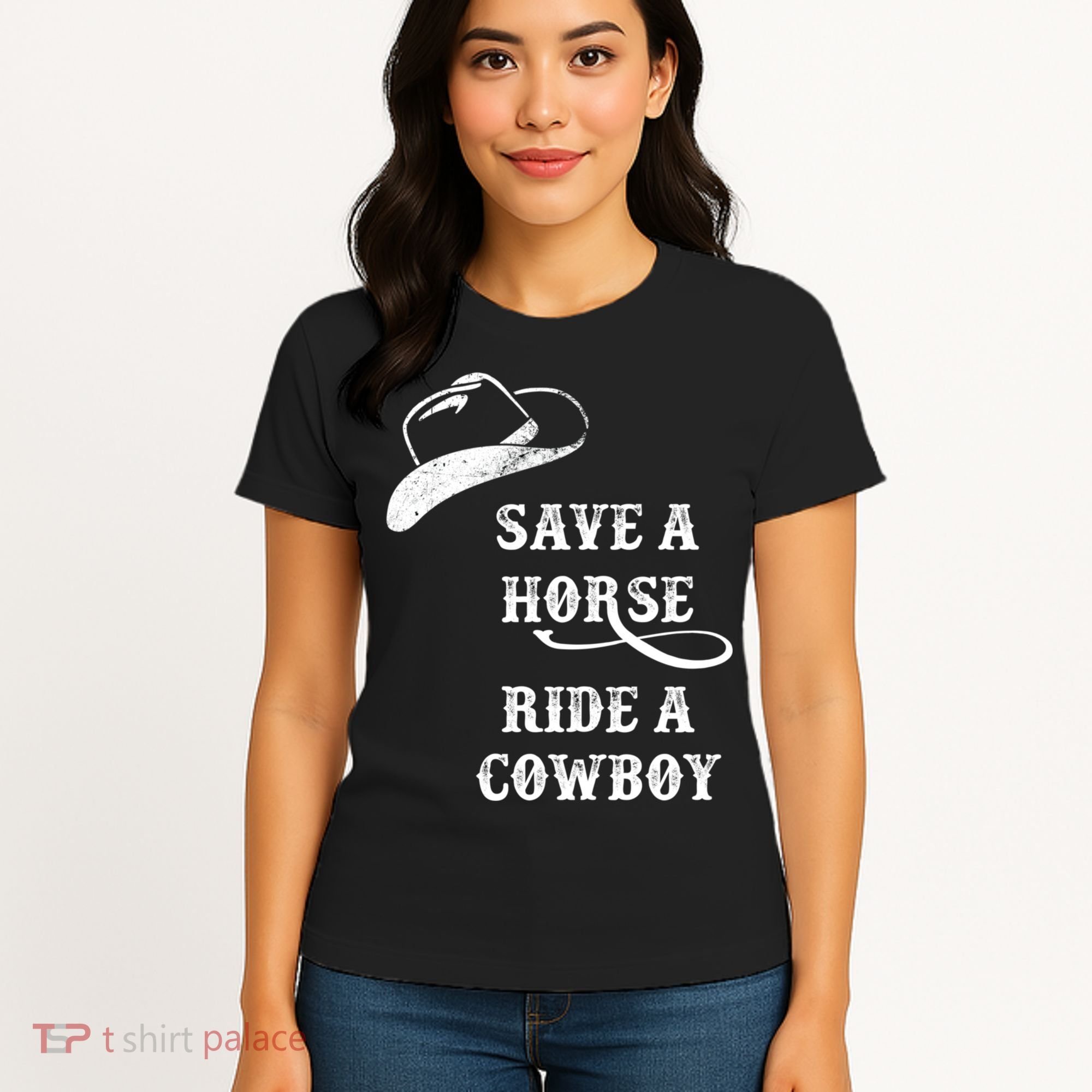 Save A Horse, Ride A Cowboy! Women's T-Shirt