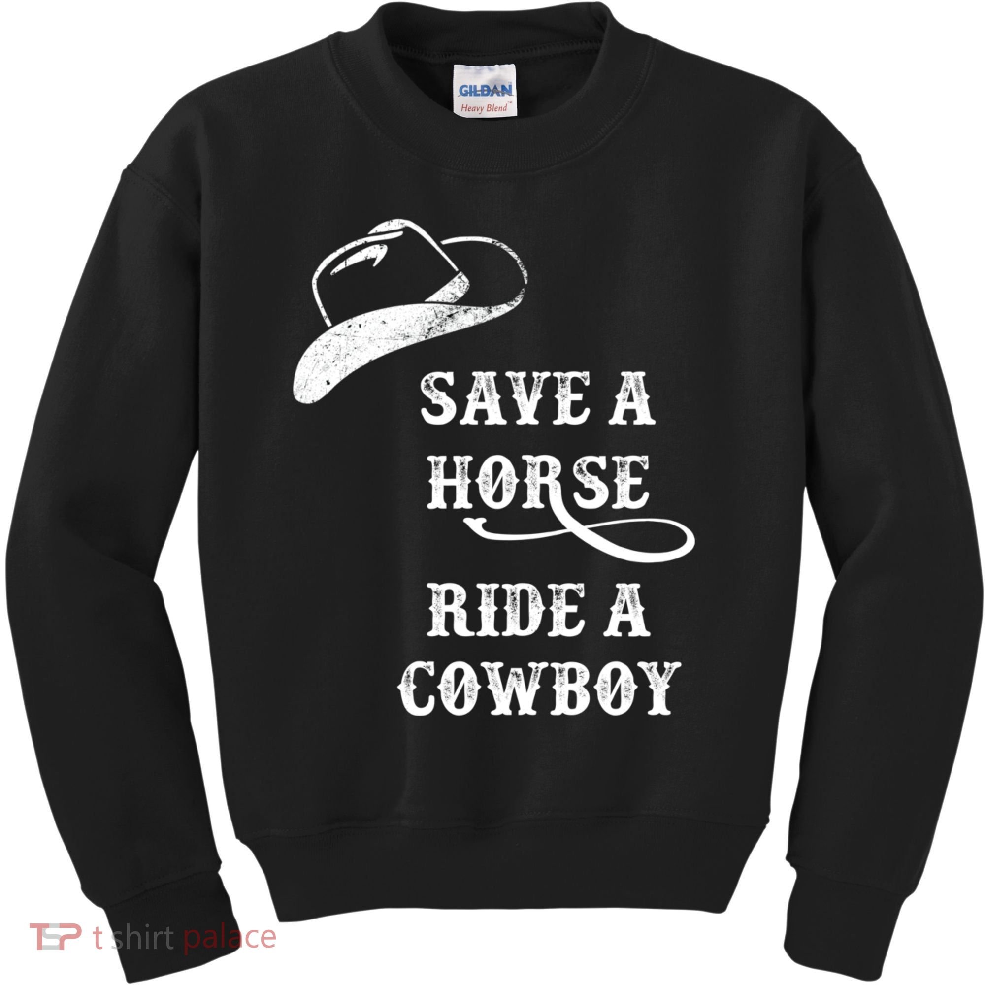 Save A Horse, Ride A Cowboy! Kids Sweatshirt