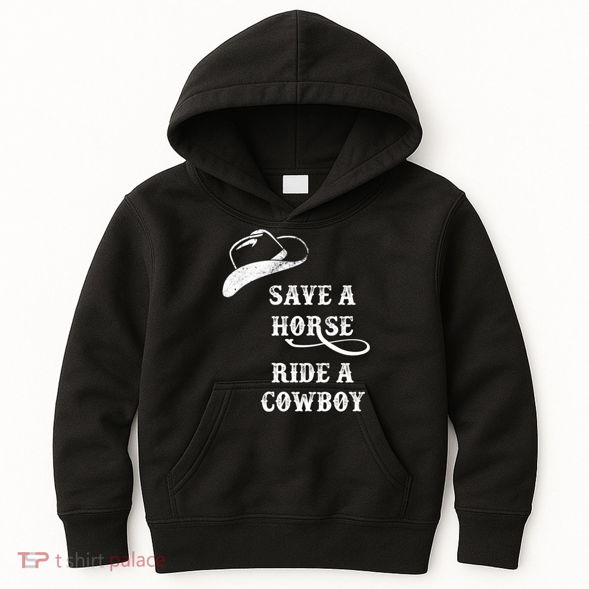 Save A Horse, Ride A Cowboy! Kids Hoodie