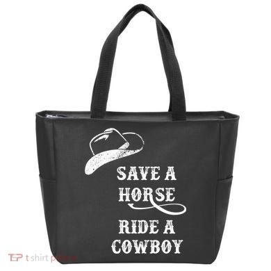 Save A Horse, Ride A Cowboy! Tote Bag