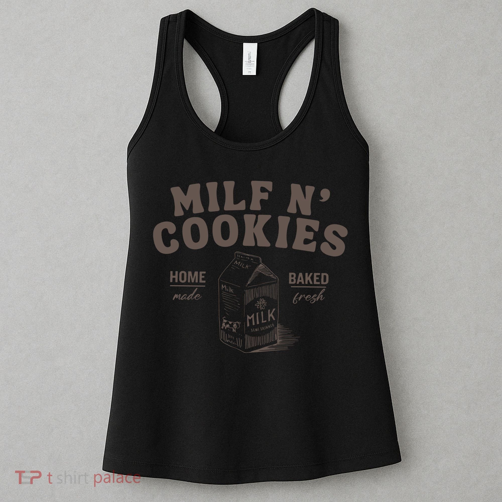 Stay At Home Milf N Cookies Women's Tank Top