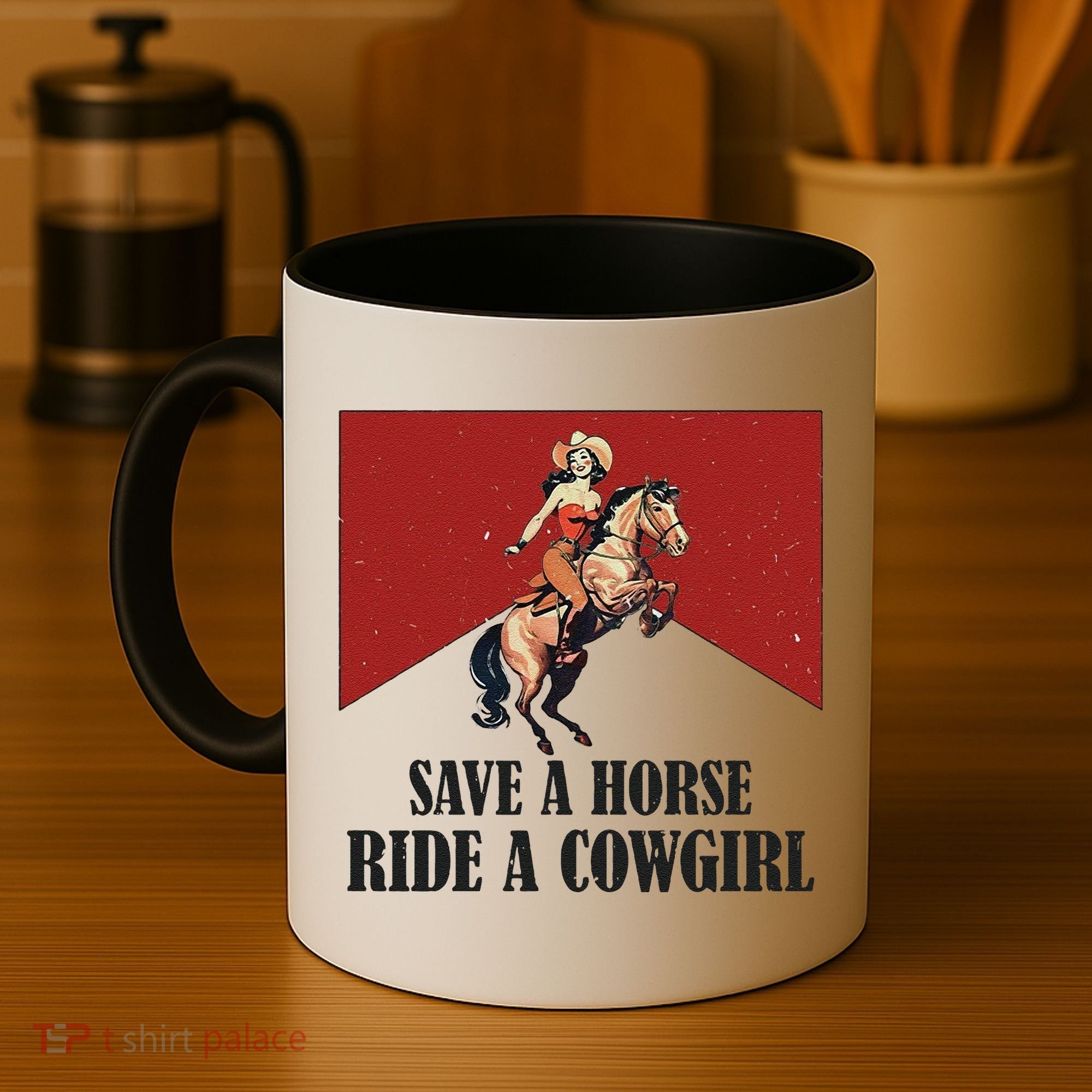 Save A Horse Ride A Cowgirl Coffee Mug