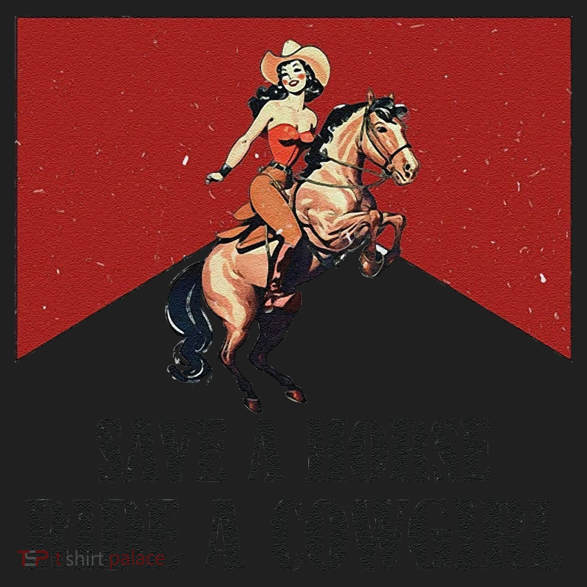 Save A Horse Ride A Cowgirl Beanie