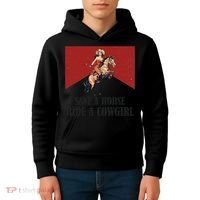 Save A Horse Ride A Cowgirl Kids Hoodie thumb 4