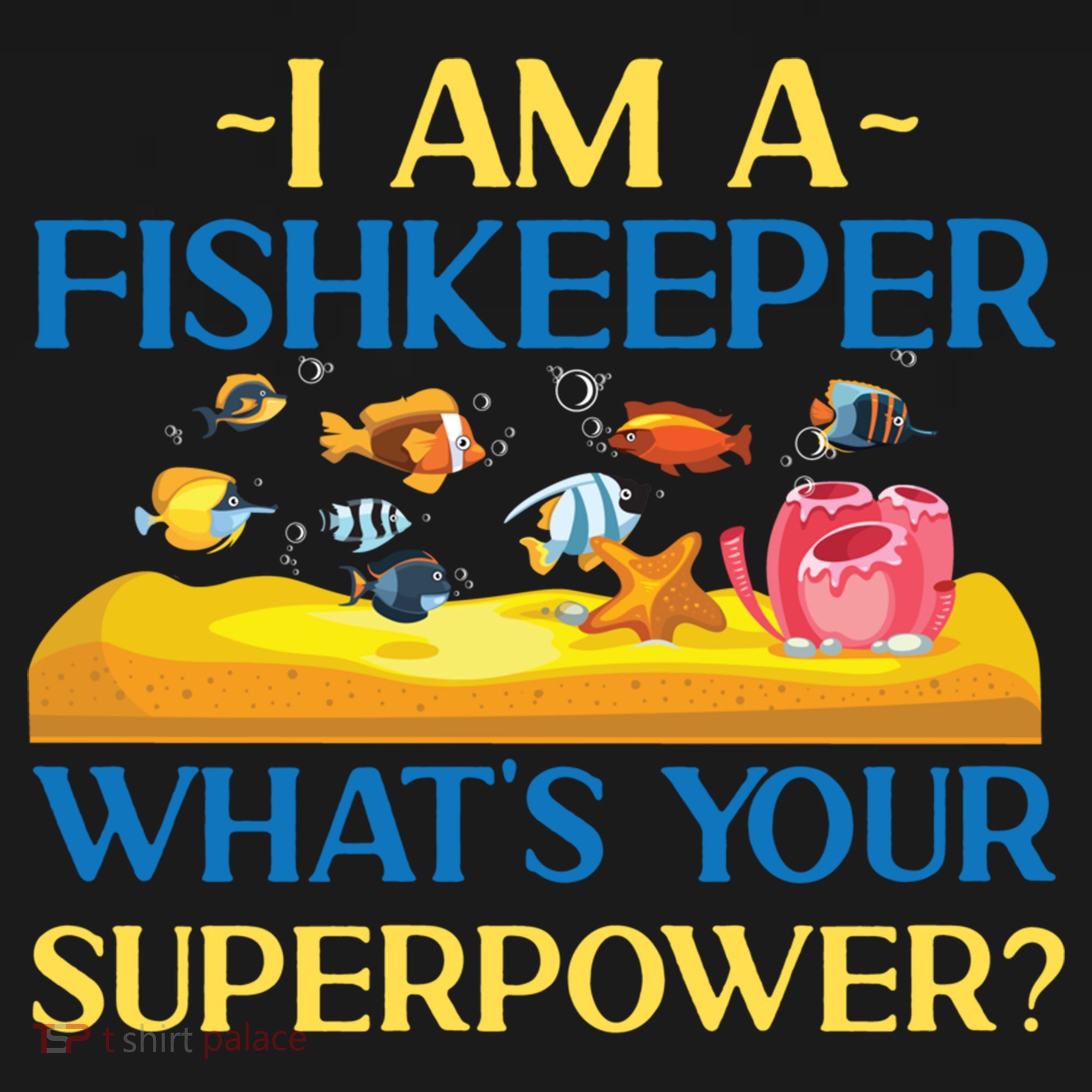 Saltwater Aquarium I Am A Fishkeeper What's Your Superpower? Gift Women's Hoodie