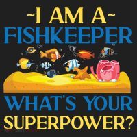 Saltwater Aquarium I Am A Fishkeeper What's Your Superpower? Gift Hat thumb 2