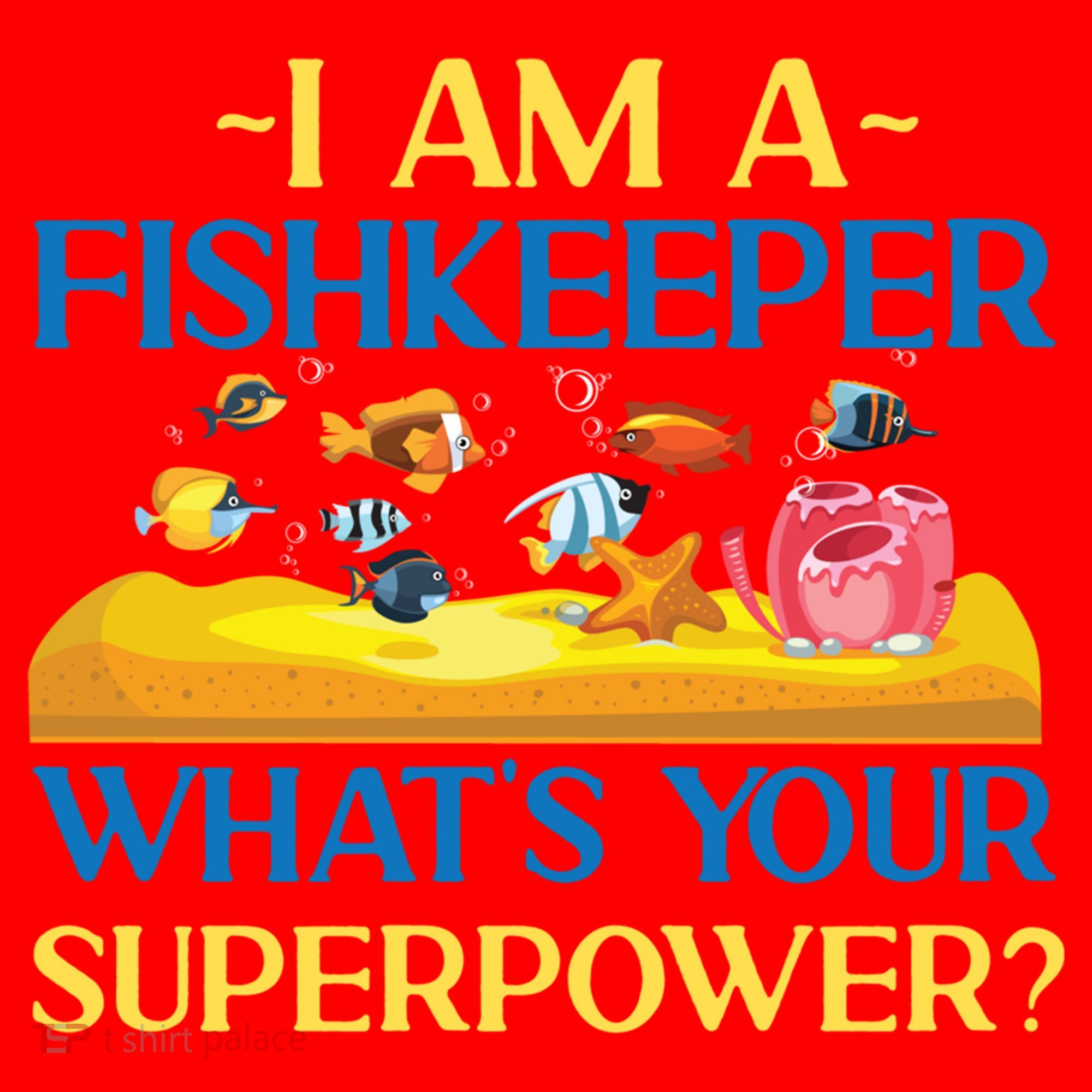 Saltwater Aquarium I Am A Fishkeeper What's Your Superpower? Gift Santa Hat