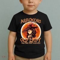 S Assuming IM Just An Old Lady Was Your First Mistake V Neck Toddler T-Shirt thumb 2