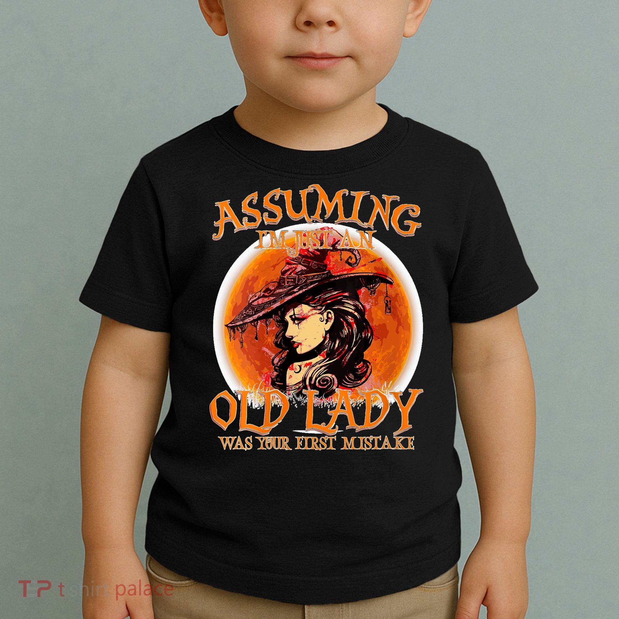 S Assuming IM Just An Old Lady Was Your First Mistake V Neck Toddler T-Shirt