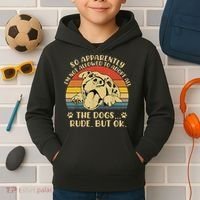 So Apparently I'm Not Allowed To Adopt All The Dogs Kids Hoodie thumb 2