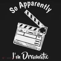 So Apparently IM Dramatic Funny Actor Actress Acting Gift Baby Bodysuit thumb 2