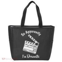 So Apparently IM Dramatic Funny Actor Actress Acting Gift Tote Bag thumb 0