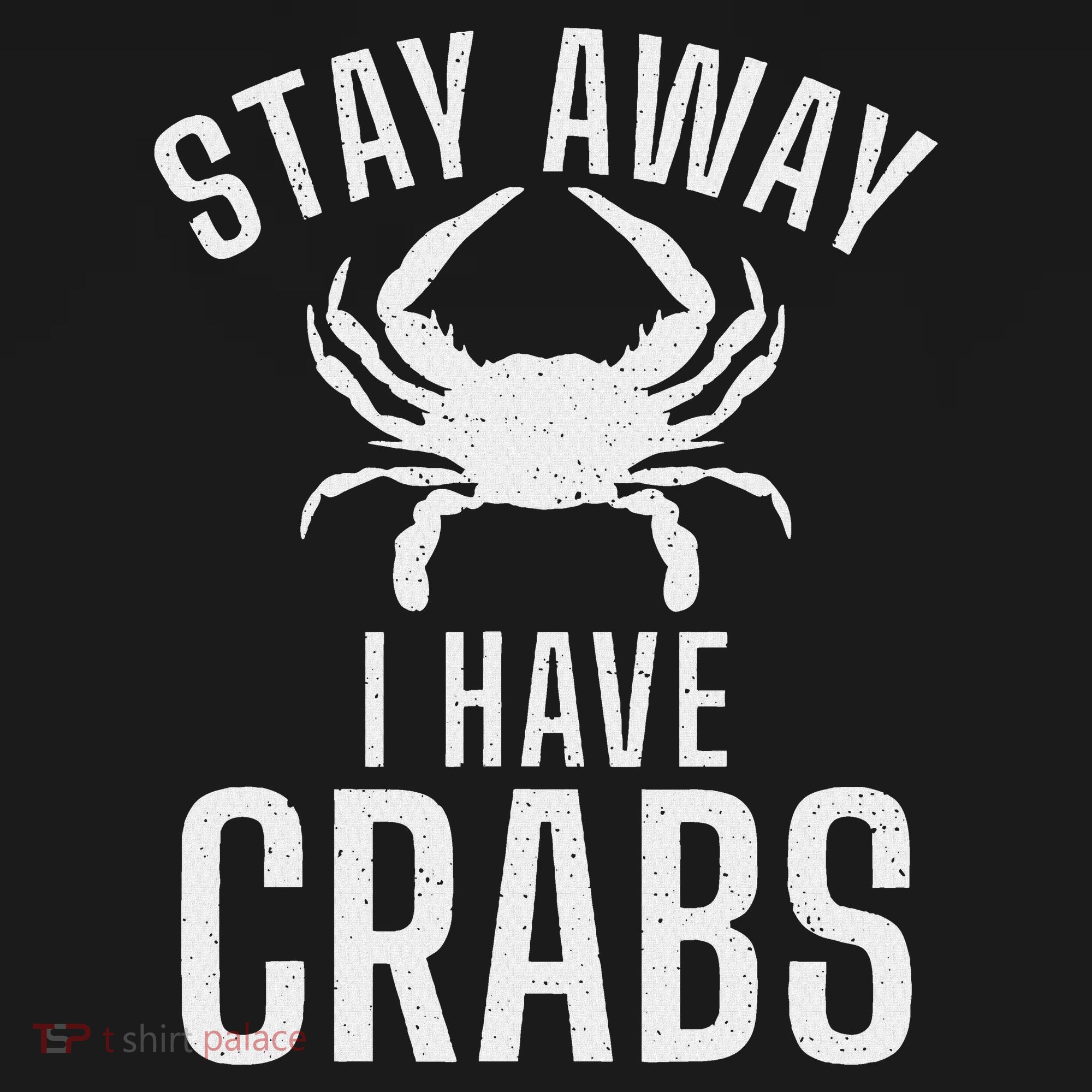 Stay Away I Have Crabs Funny Crab Owner Mousepad