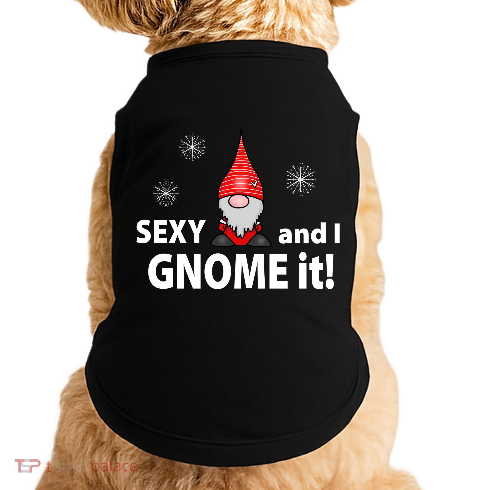 Sexy And I Gnome It Doggie Tank