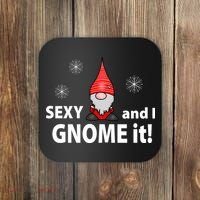 Sexy And I Gnome It Coaster thumb 0