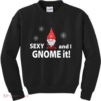 Sexy And I Gnome It Kids Sweatshirt