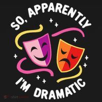 So Apparently IM Dramatic Rehearsal Musical Drama Actor USA-Made Doggie Bandana thumb 2