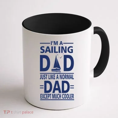 Sailing Dad Coffee Mug back