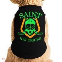 Saint Hat Tricks Funny Hockey St Patricks Day Doggie Tank thumb 0